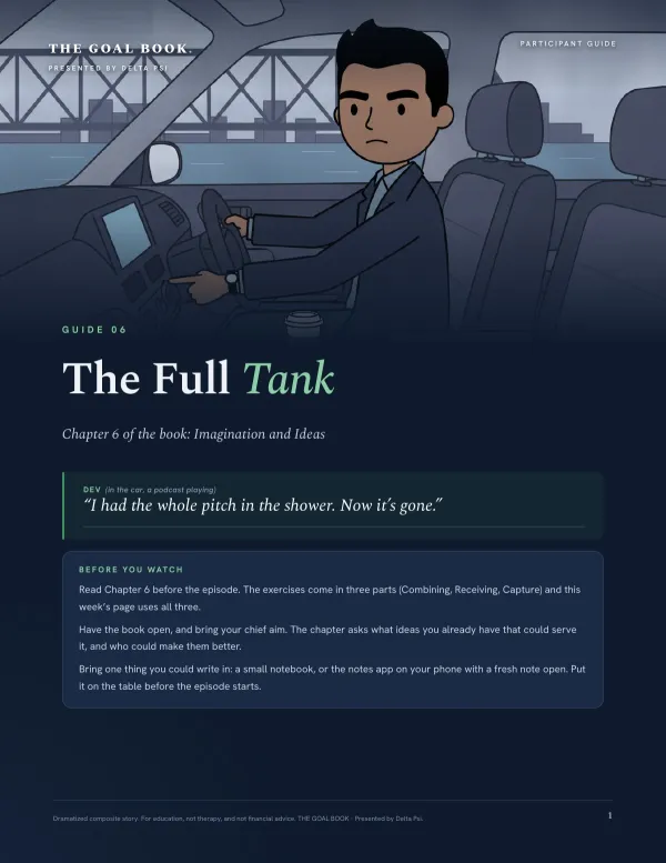 The first page of guide sheet 6.