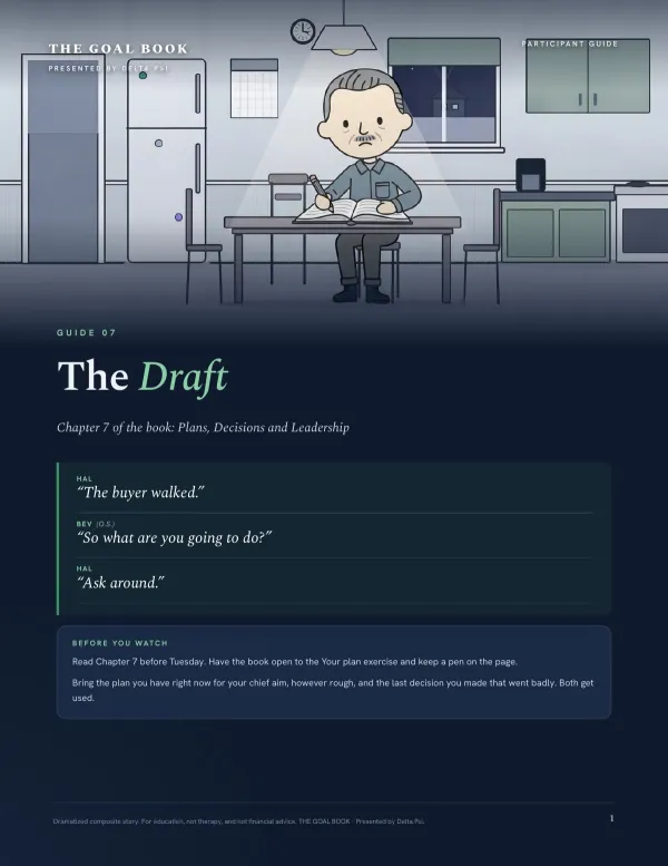 The first page of guide sheet 7.
