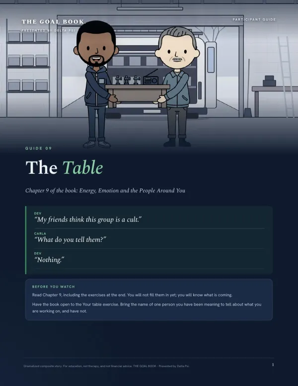 The first page of guide sheet 9.